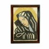 Mary hand made natural stone mosaic