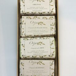 'Garden Mix 2' handmade olive oil soaps - 4 pack