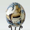"Mountain Ibex" hand painted ostrich egg