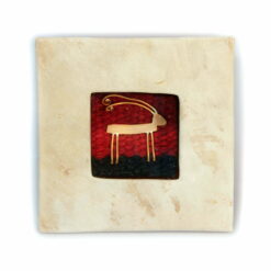 Copper Nature Box - one Ibex figure (Small)