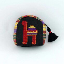 Alternative view of Embroidered purse with camel motif