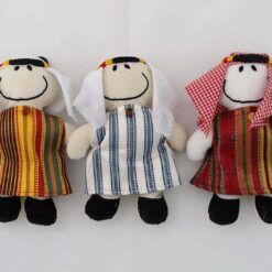 Traditional Jordanian Bedouin doll ornament