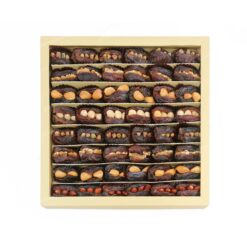 Jewel medium sized whole dates stuffed with nuts, 1kg pack