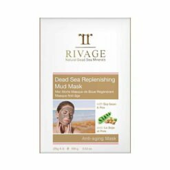 Rivage Dead Sea Replenishing Mud Mask - Anti-Aging Mask Sachets (25 g X 4)