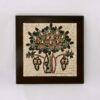 Madaba "Tree of Life" Framed Mosaic 15x15cm (6"x6")