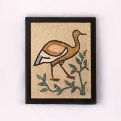 Bird Framed Mosaic 25x20cm (10"x8")